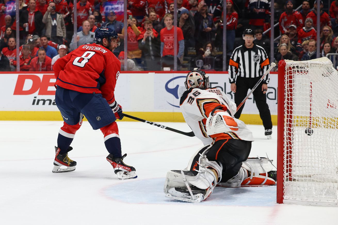 Anahein Ducks v Washington Capitals