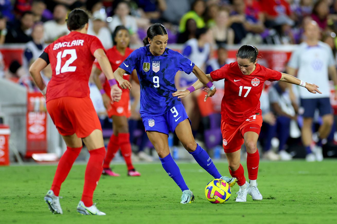 2023 SheBelieves Cup - Canada v United States