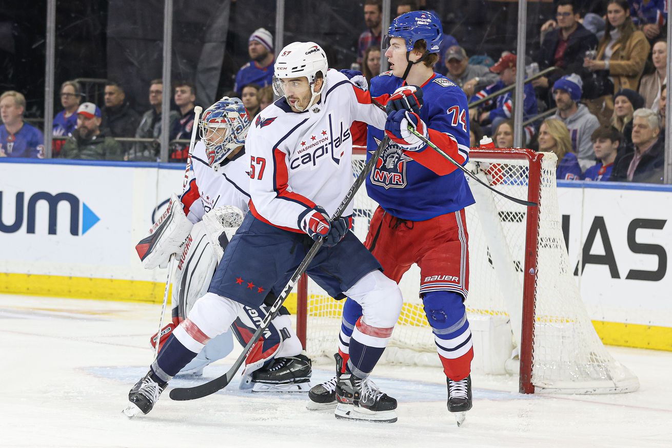 NHL: Washington Capitals at New York Rangers