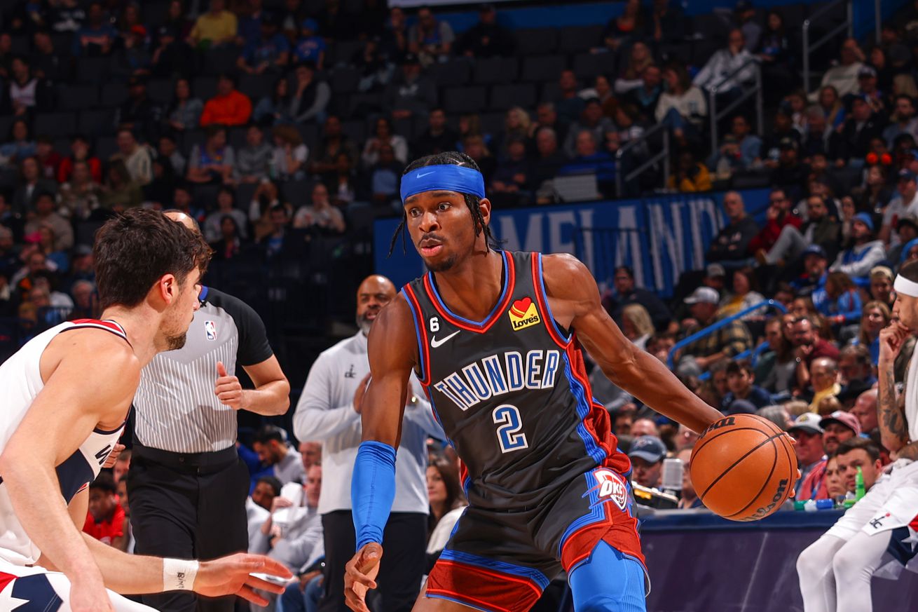 Washington Wizards v Oklahoma City Thunder
