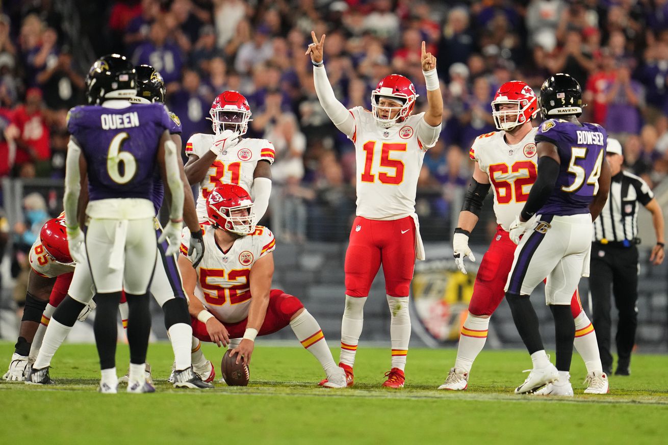 Kansas City Chiefs v Baltimore Ravens