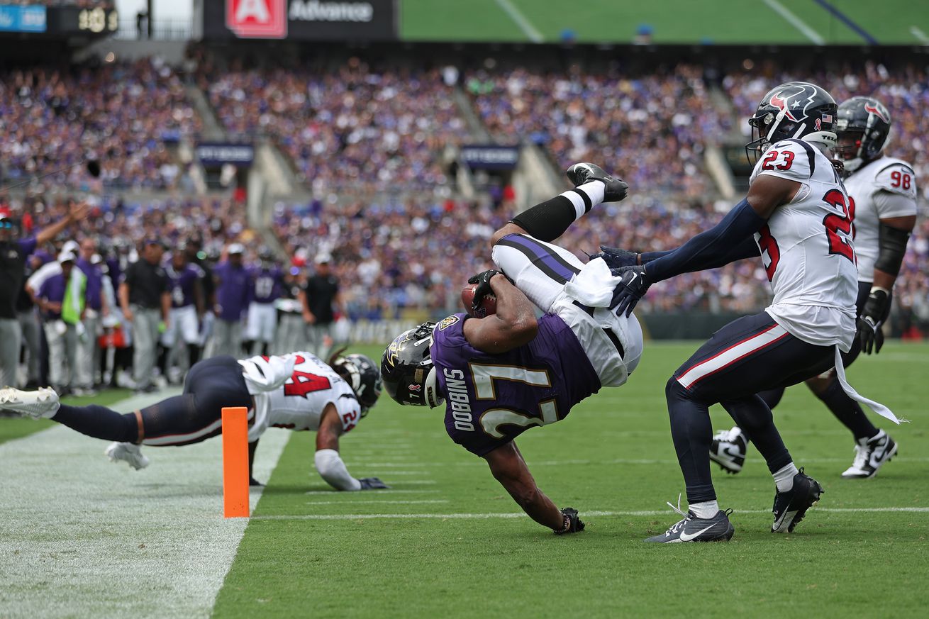 Houston Texans v Baltimore Ravens