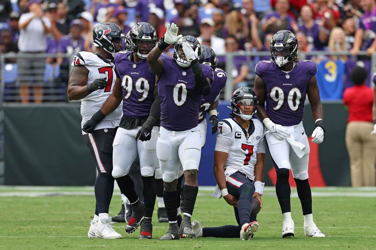 Houston Texans v Baltimore Ravens