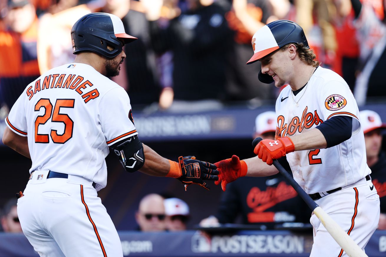 Division Series - Texas Rangers v Baltimore Orioles - Game One