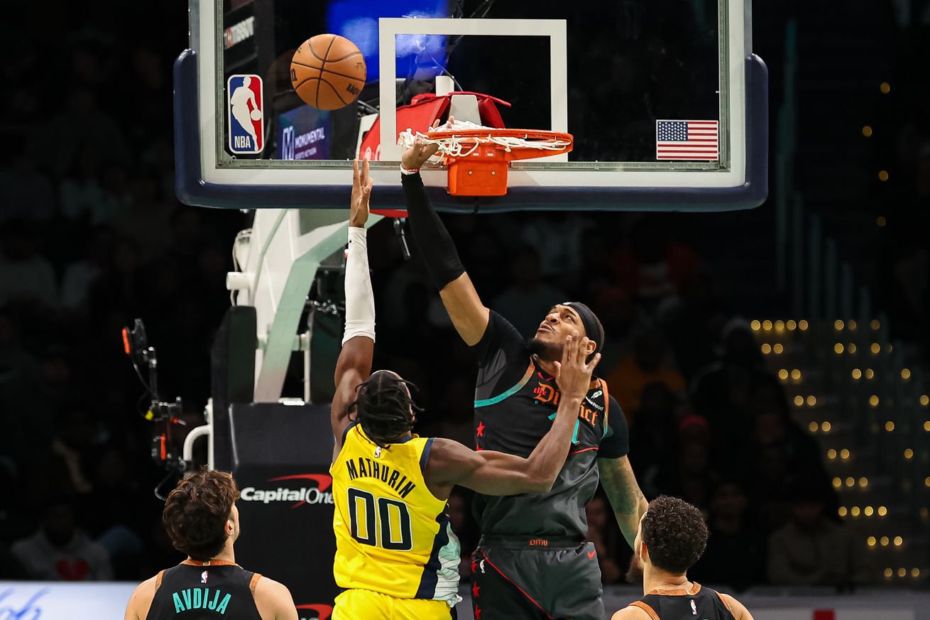 Indiana Pacers v Washington Wizards