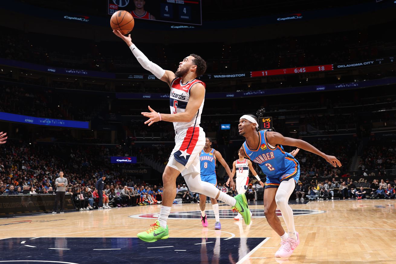 Oklahoma City Thunder v Washington Wizards