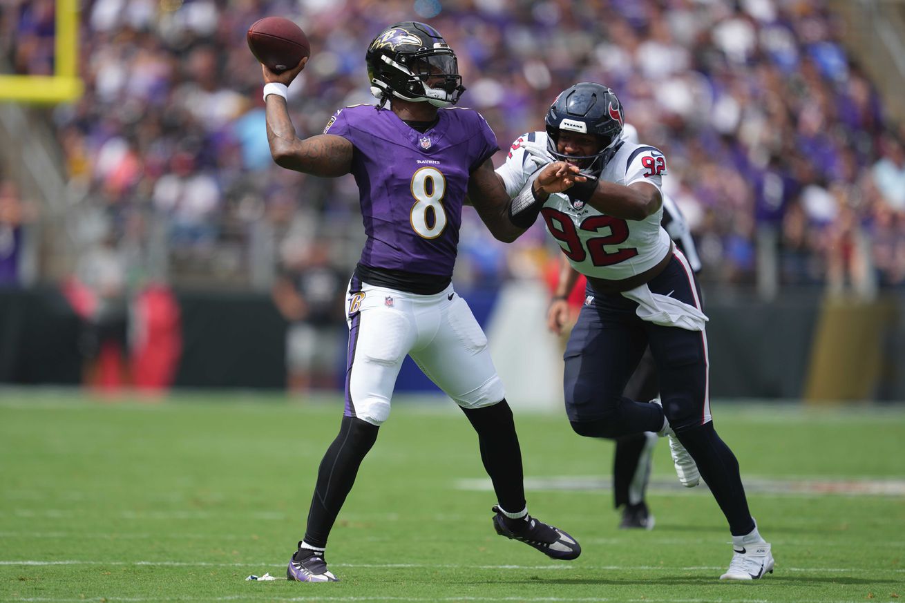 NFL: Houston Texans at Baltimore Ravens