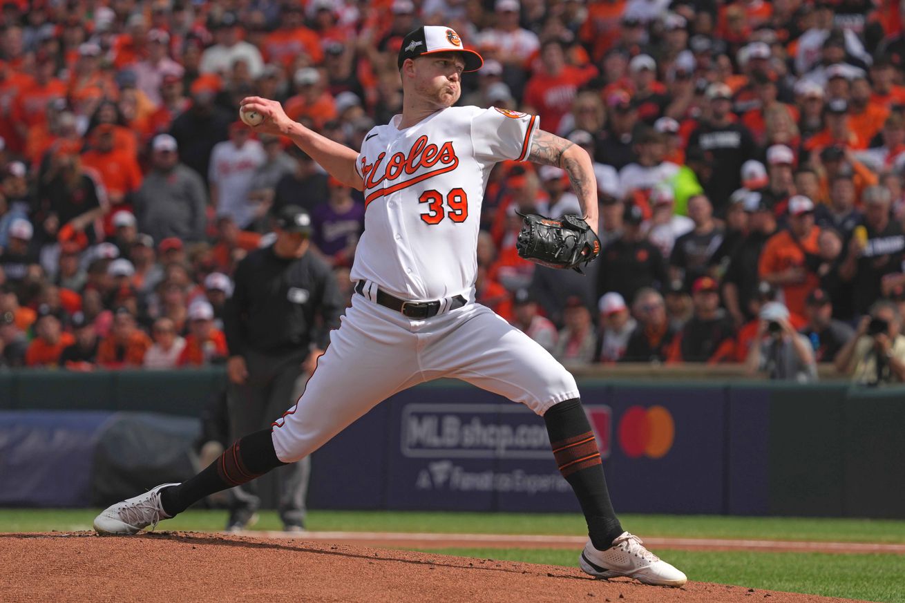 MLB: ALDS-Texas Rangers at Baltimore Orioles