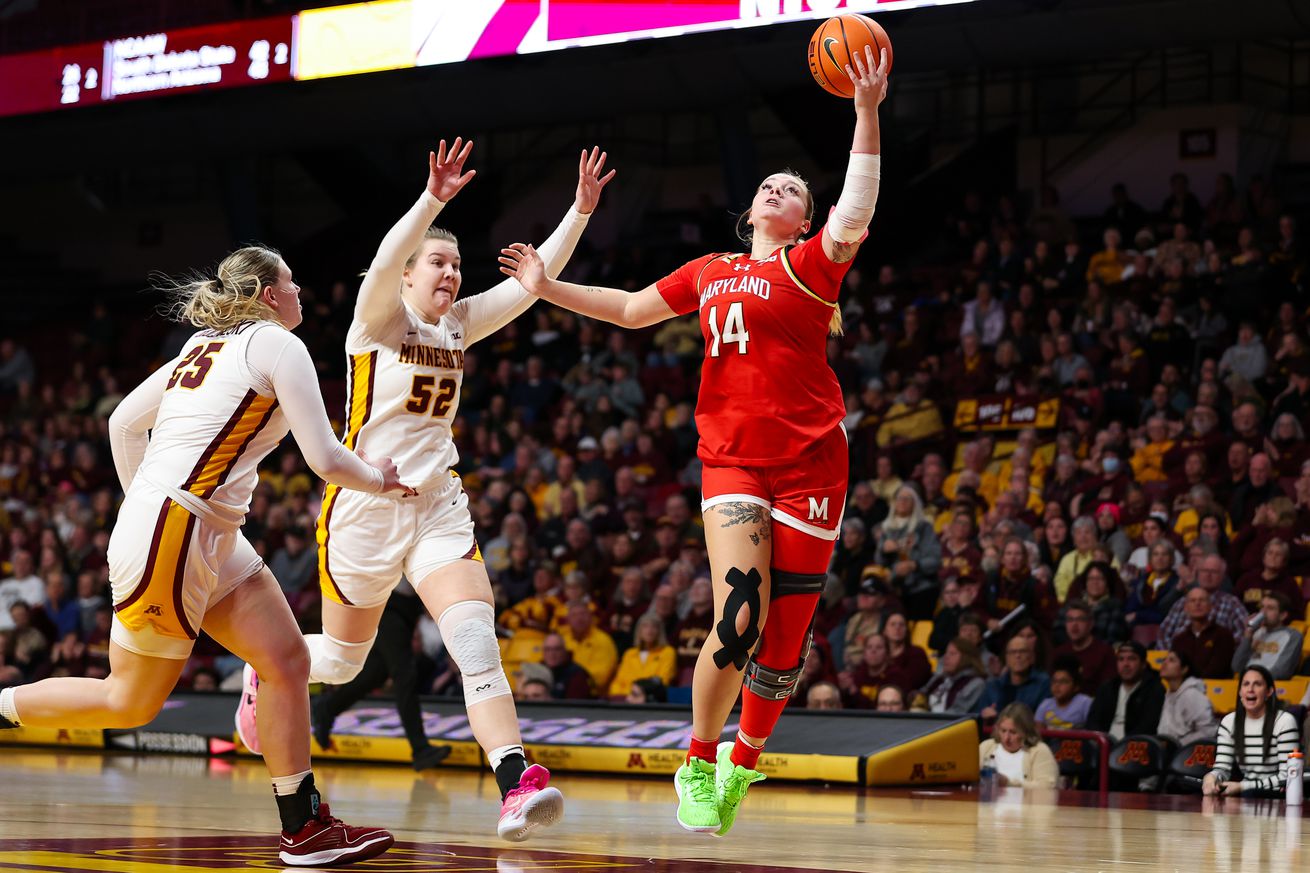 NCAA Womens Basketball: Maryland at Minnesota
