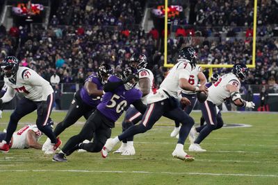 NFL: AFC Divisional Round-Houston Texans at Baltimore Ravens