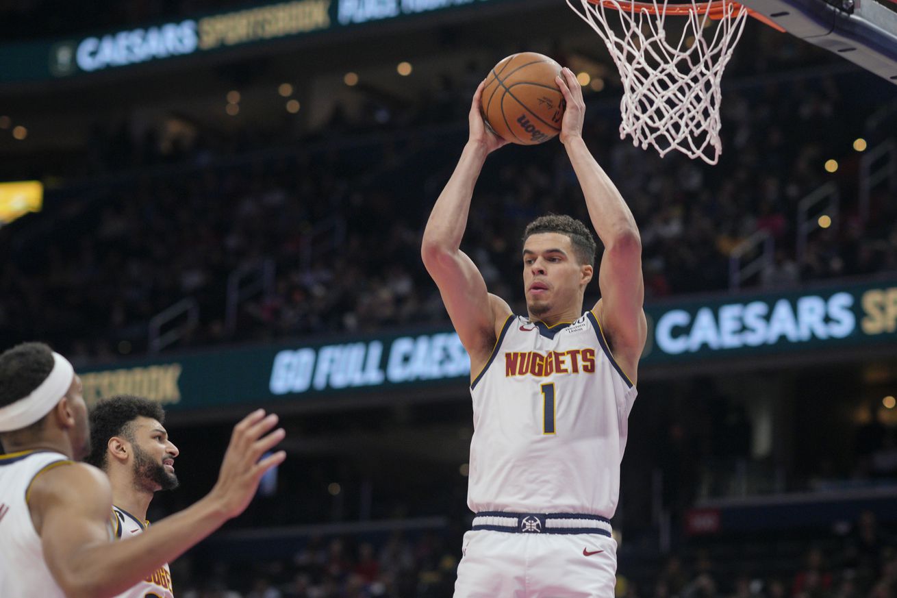 Denver Nuggets v Washington Wizards