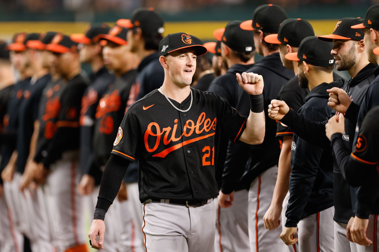 Division Series - Baltimore Orioles v. Texas Rangers - Game Three