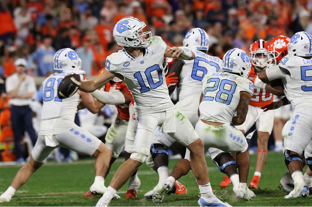 COLLEGE FOOTBALL: NOV 18 North Carolina at Clemson