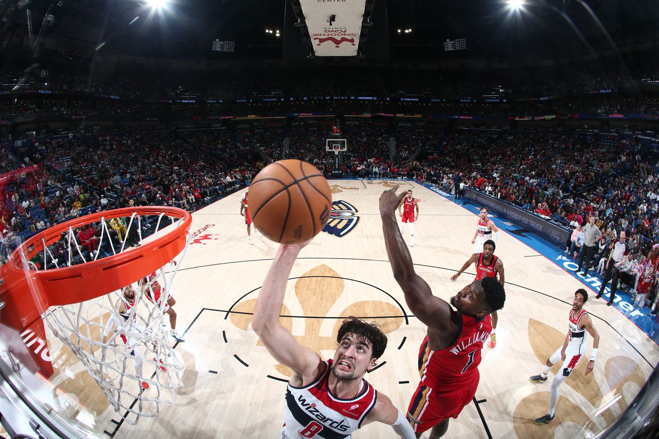 Washington Wizards v New Orleans Pelicans