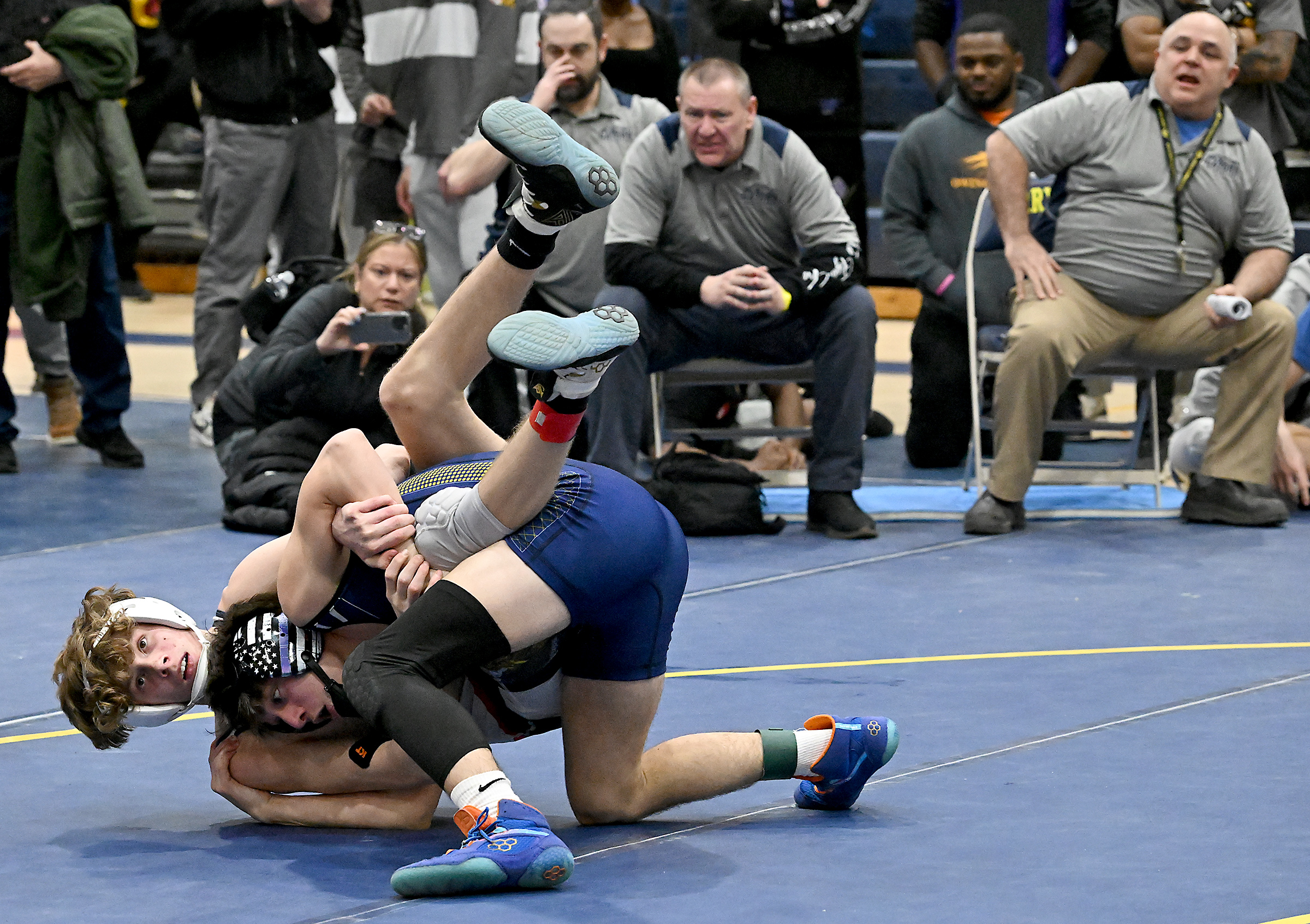 144 Championship Finals- 1st Place Match - Connor Chattin, Perry...