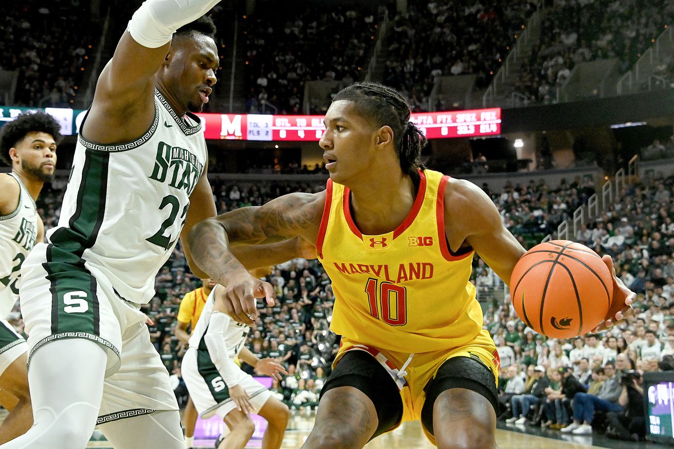 NCAA Basketball: Maryland at Michigan State
