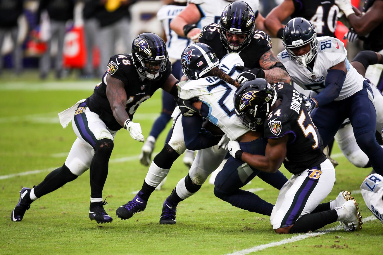 NFL: NOV 22 Titans at Ravens