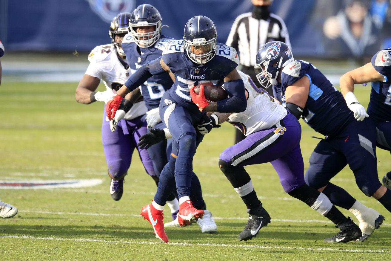 Wild Card Round - Baltimore Ravens v Tennessee Titans