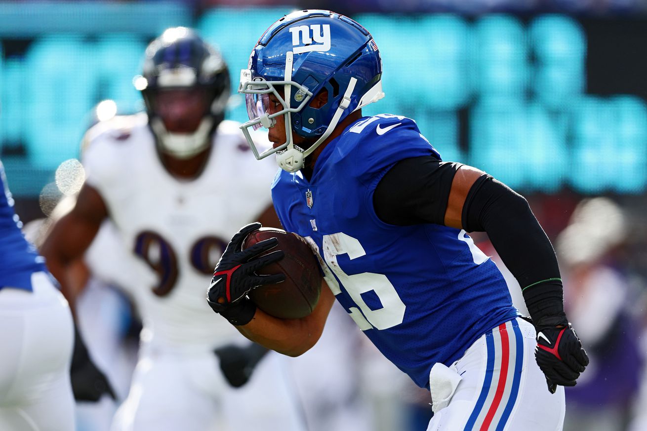 Baltimore Ravens v New York Giants