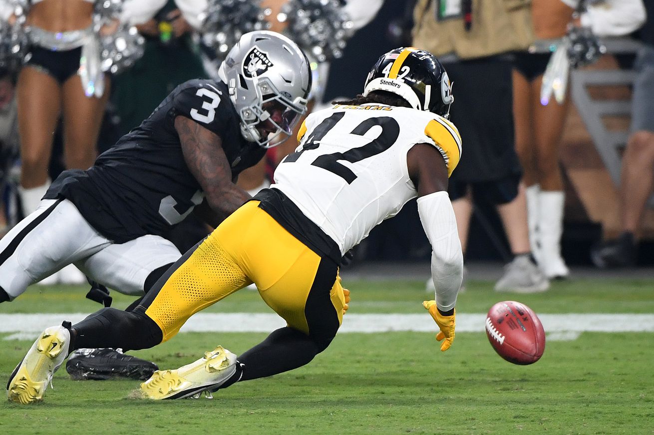 Pittsburgh Steelers v Las Vegas Raiders