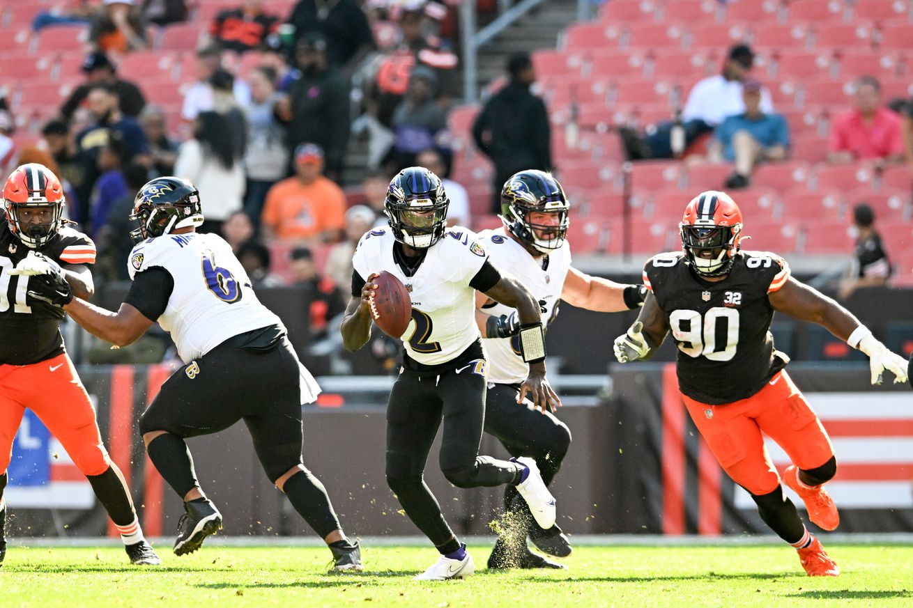 Baltimore Ravens v Cleveland Browns