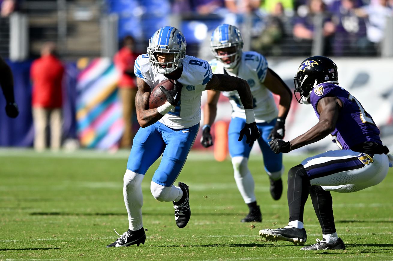Detroit Lions v Baltimore Ravens