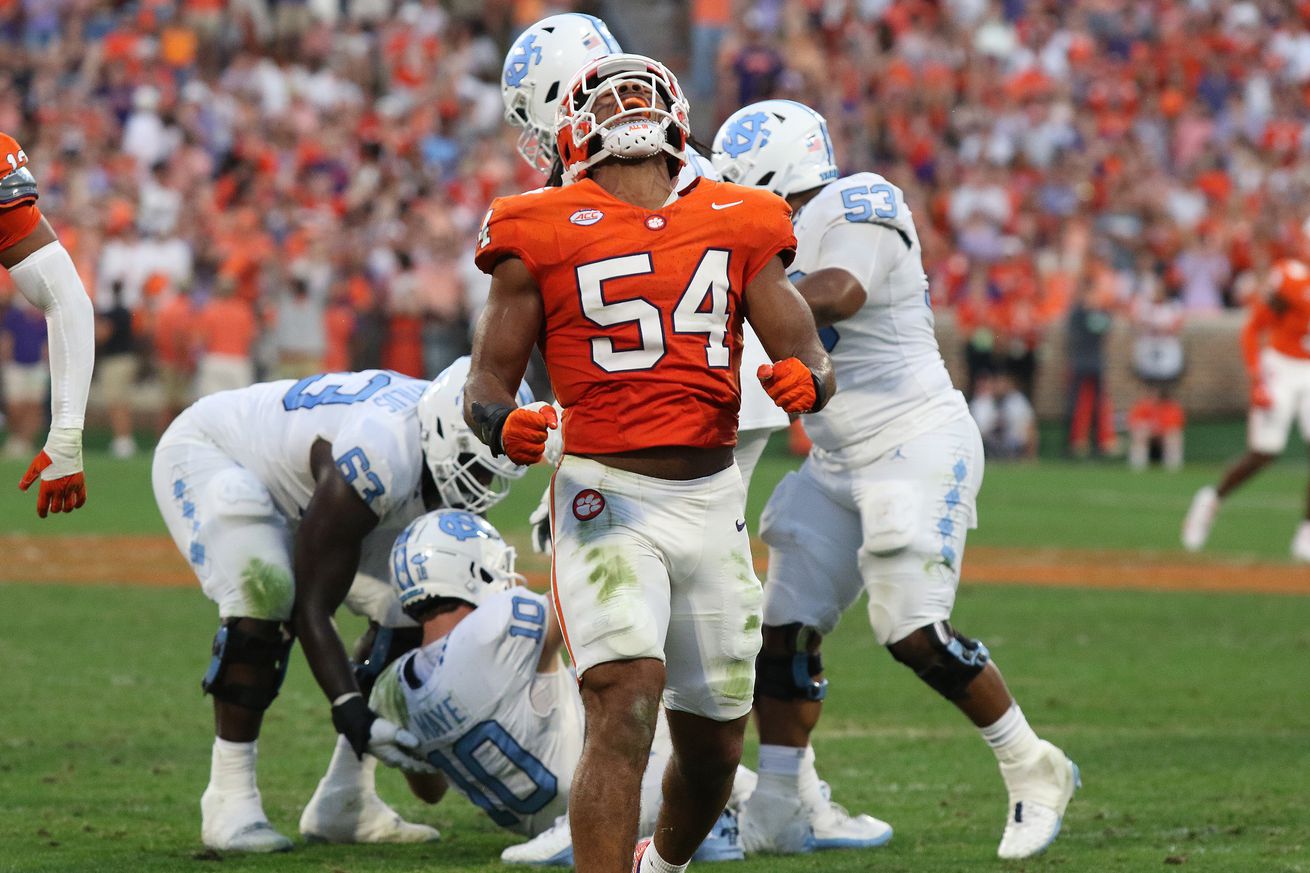 COLLEGE FOOTBALL: NOV 18 North Carolina at Clemson