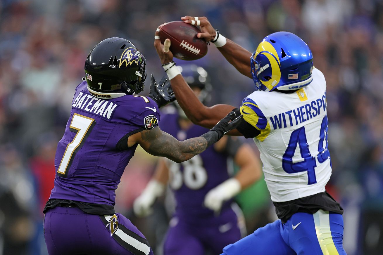 Los Angeles Rams v Baltimore Ravens