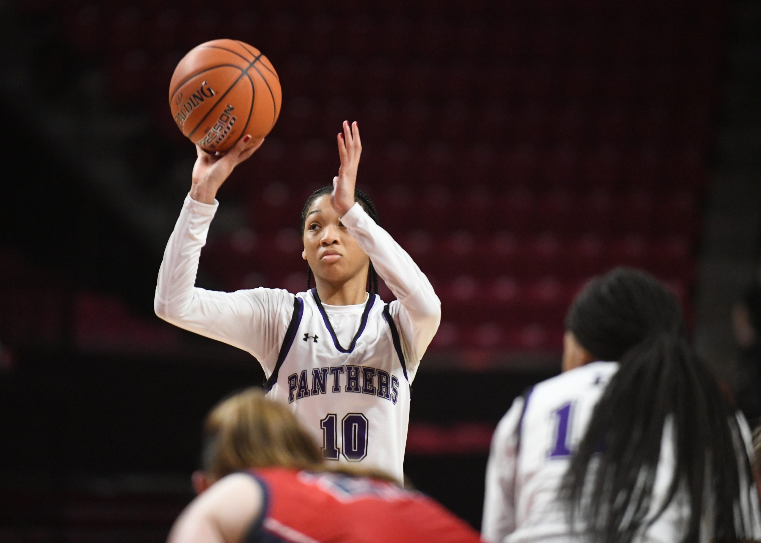 Pikesville's Aliyah Taylor attempts a free throw against Southern-Garrett in...