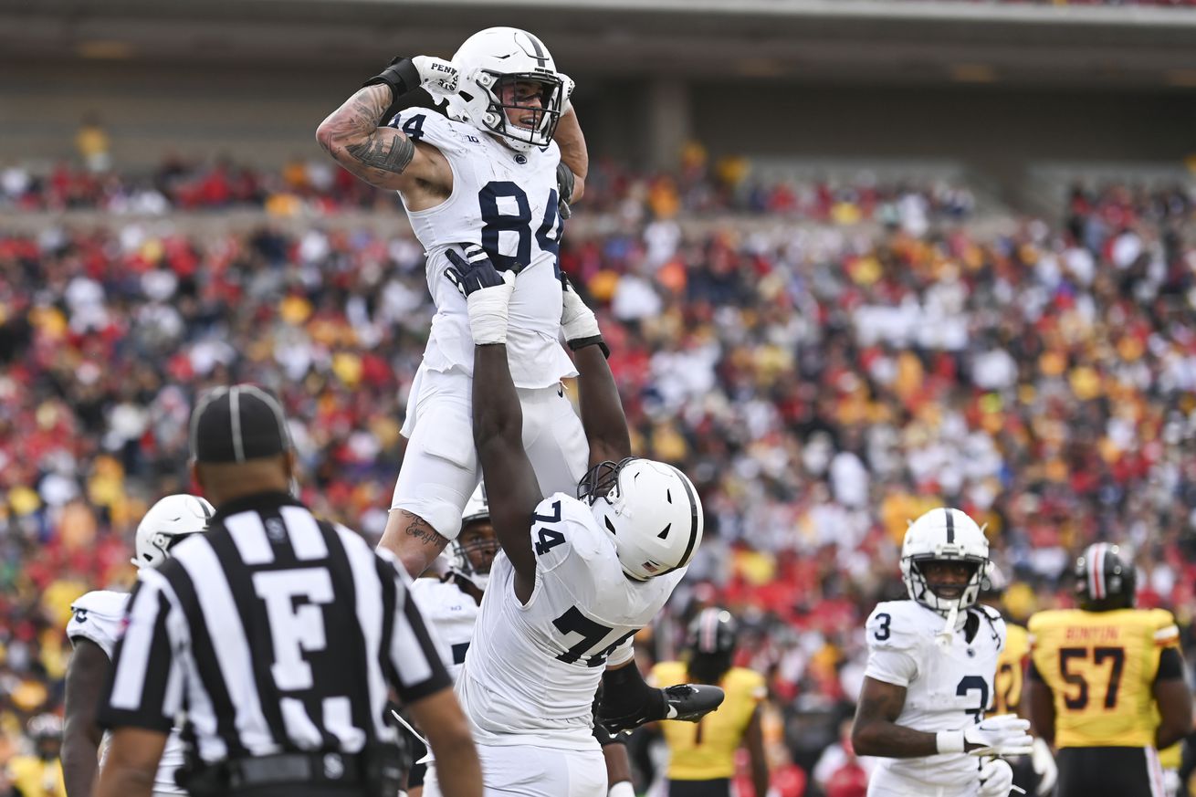 NCAA Football: Penn State at Maryland