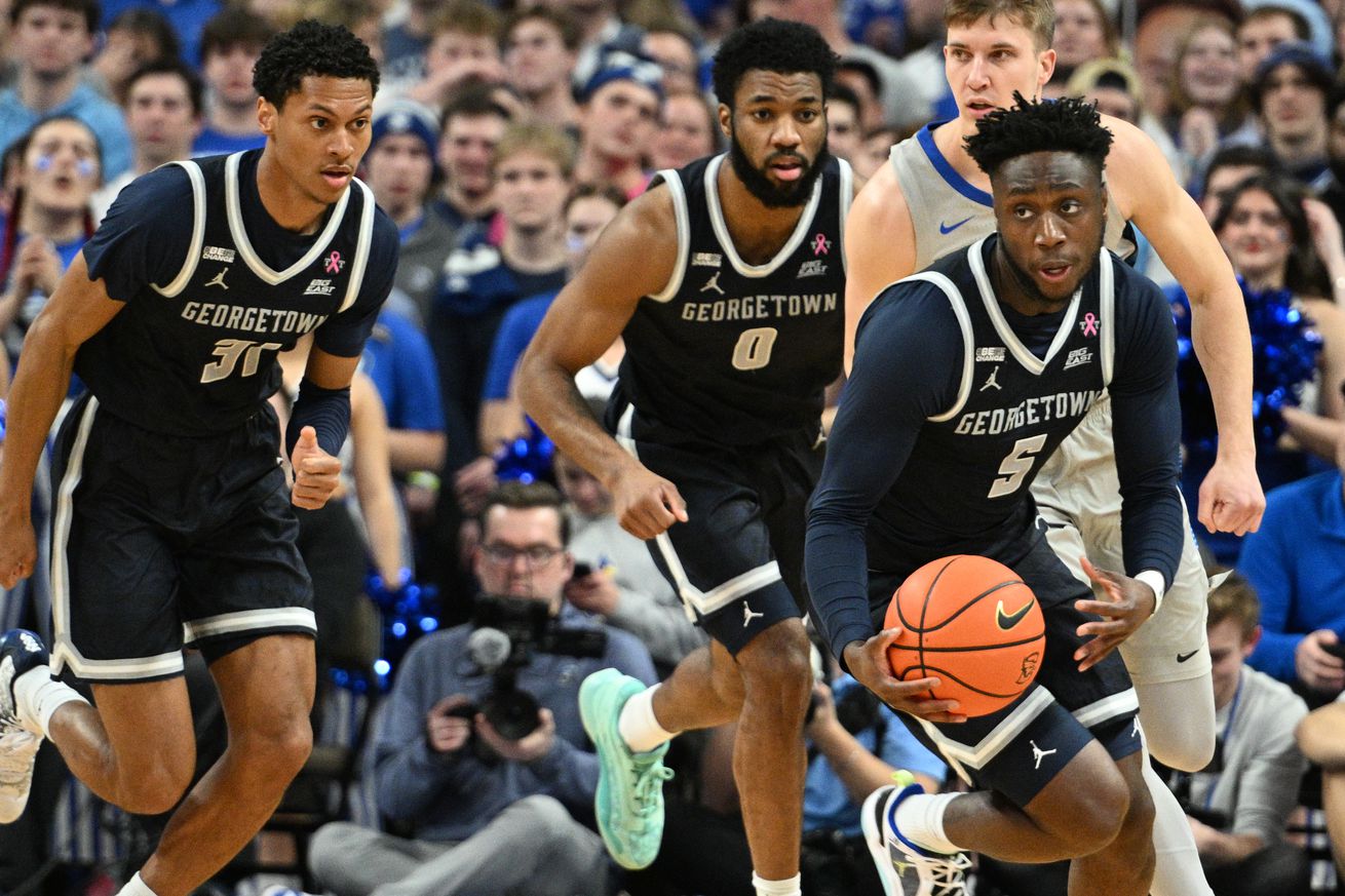 NCAA Basketball: Georgetown at Creighton