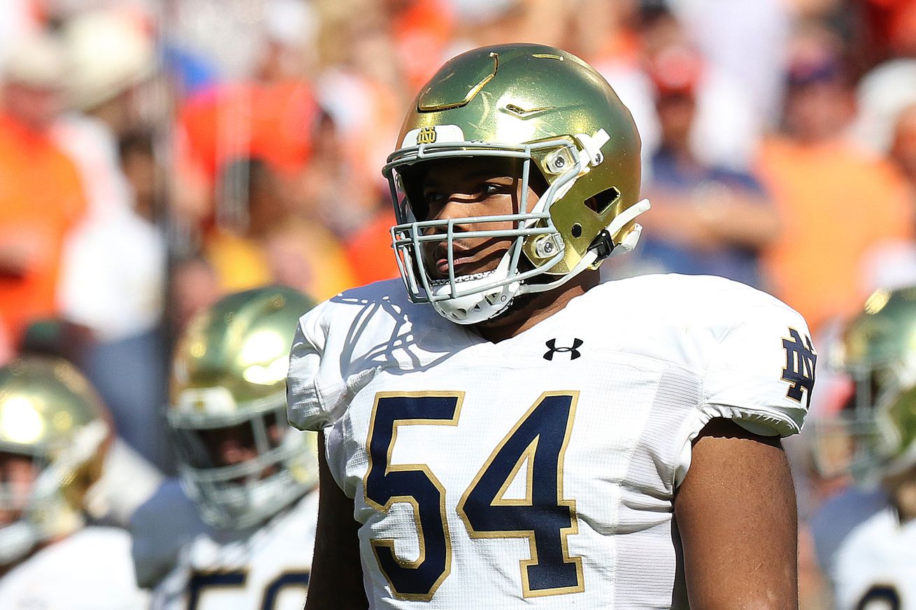 COLLEGE FOOTBALL: NOV 04 Notre Dame at Clemson