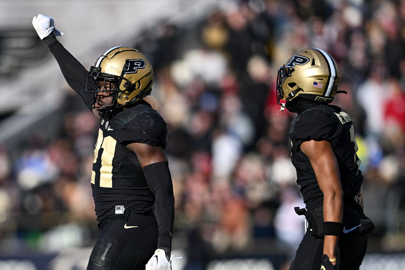 COLLEGE FOOTBALL: NOV 25 Indiana at Purdue