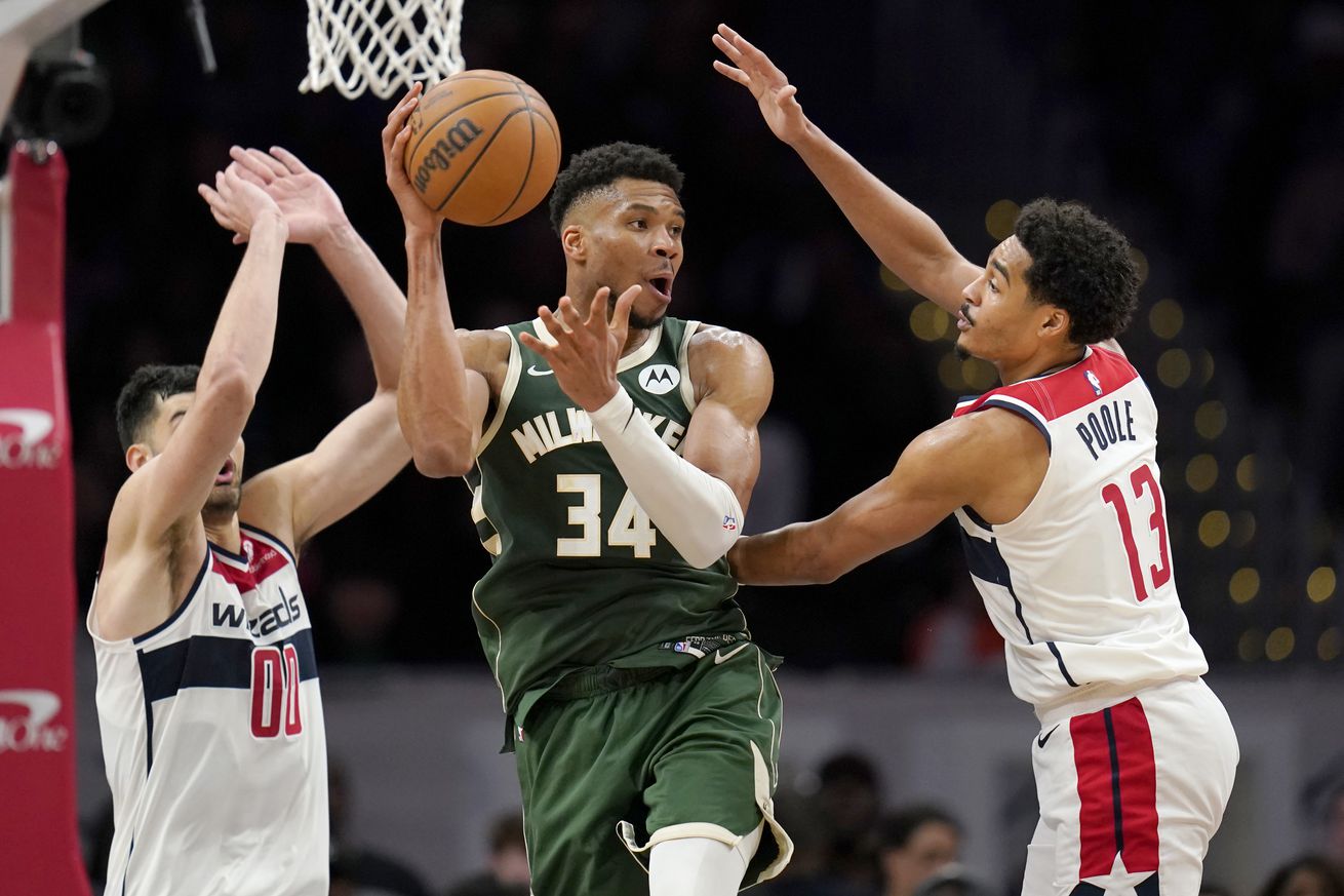 Milwaukee Bucks v Washington Wizards