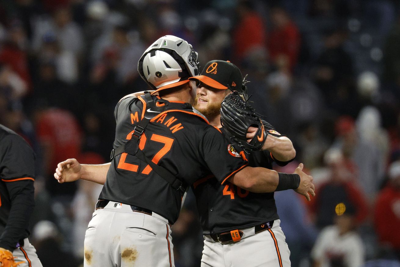 Baltimore Orioles v Los Angeles Angels