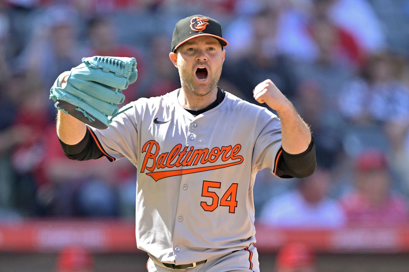 Baltimore Orioles v Los Angeles Angels