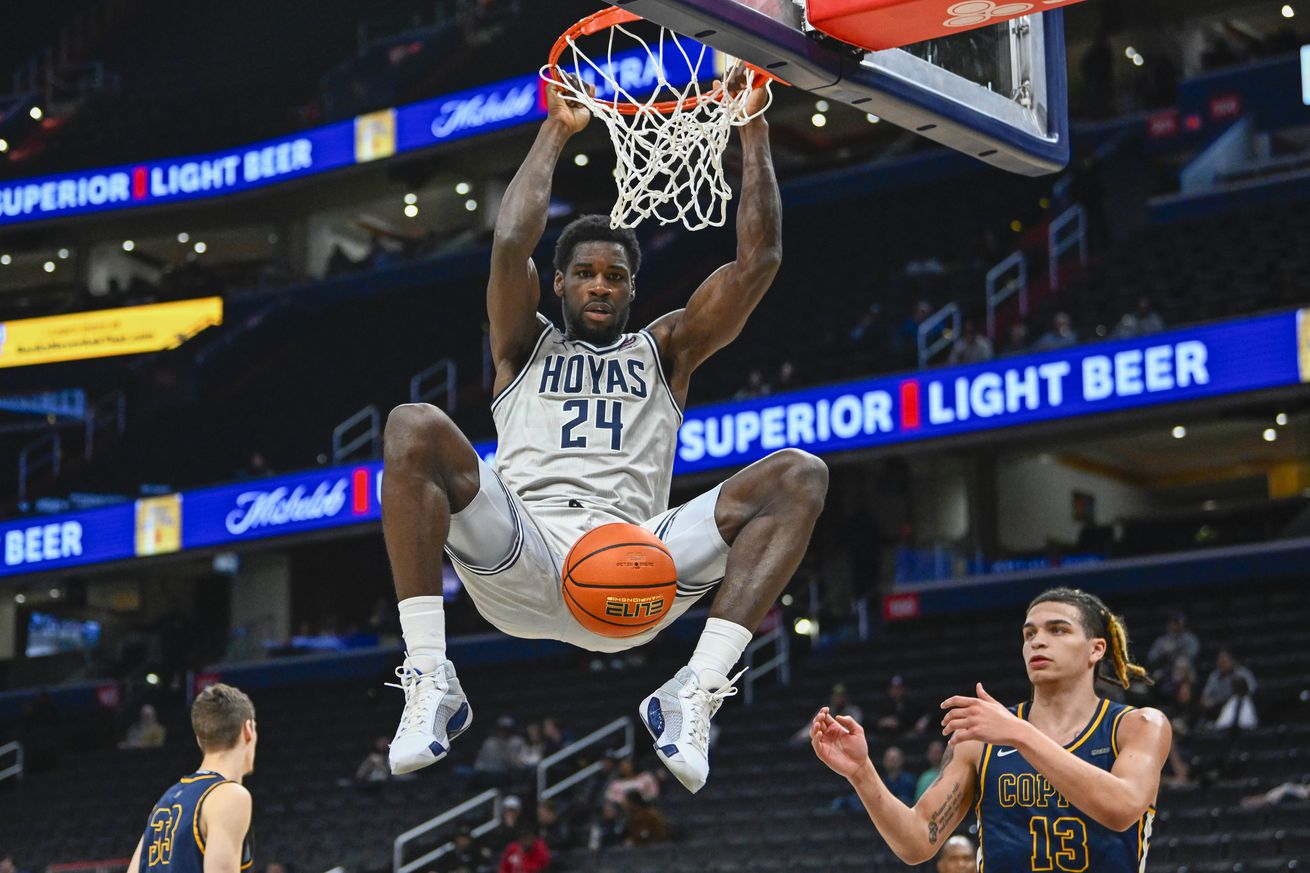 NCAA Basketball: Coppin State at Georgetown