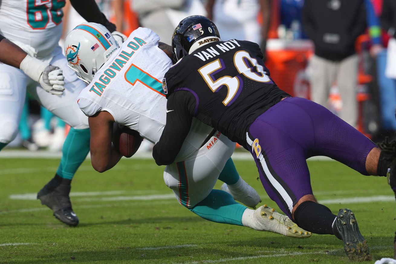 NFL: Miami Dolphins at Baltimore Ravens