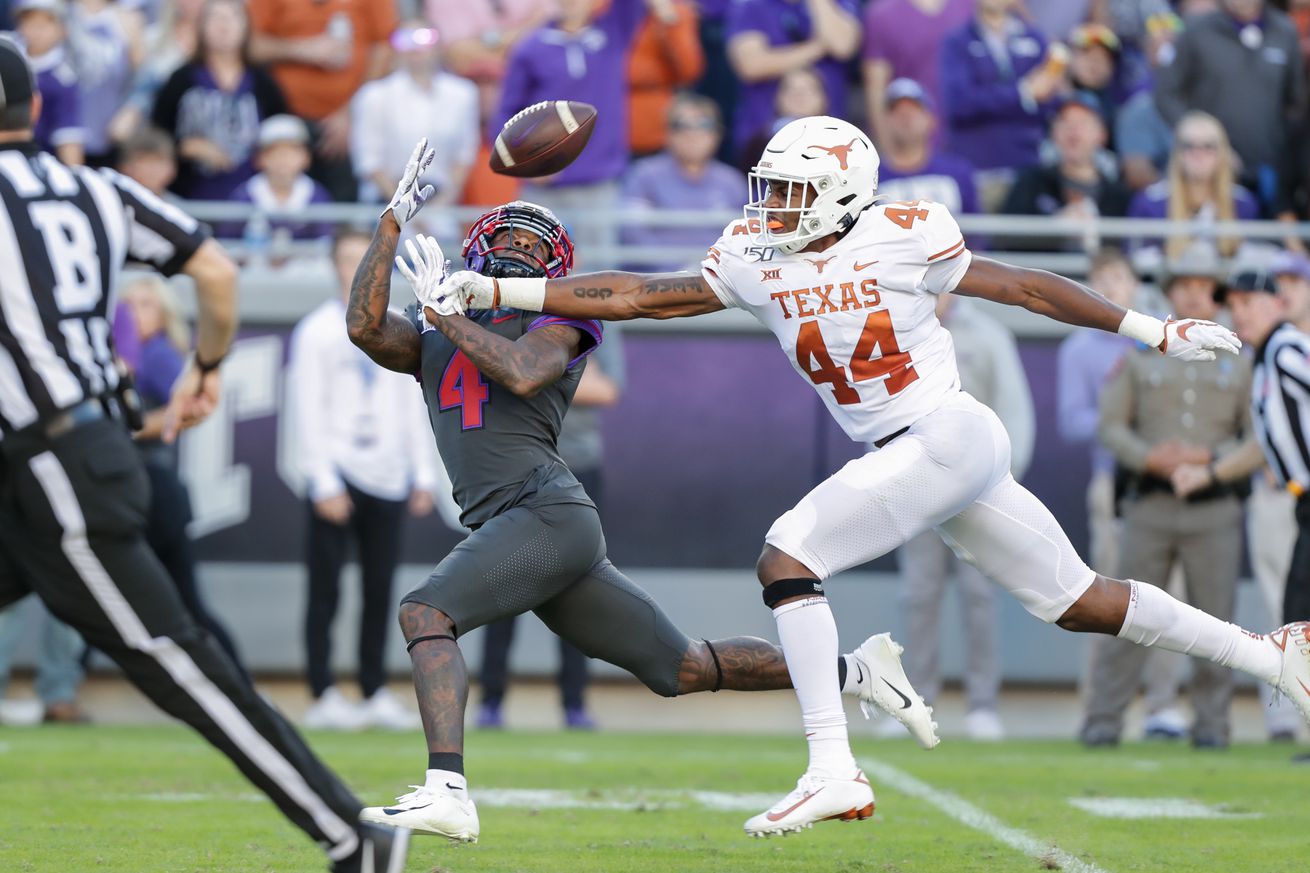 COLLEGE FOOTBALL: OCT 26 Texas at TCU