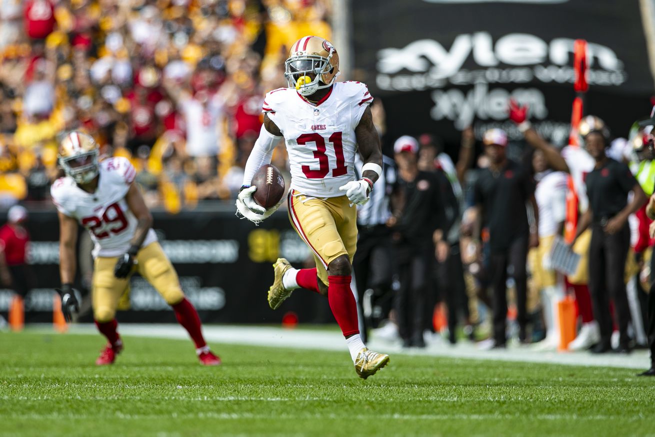 NFL: SEP 10 49ers at Steelers
