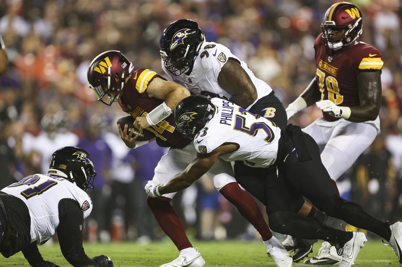 Baltimore Ravens vs Washington Commanders