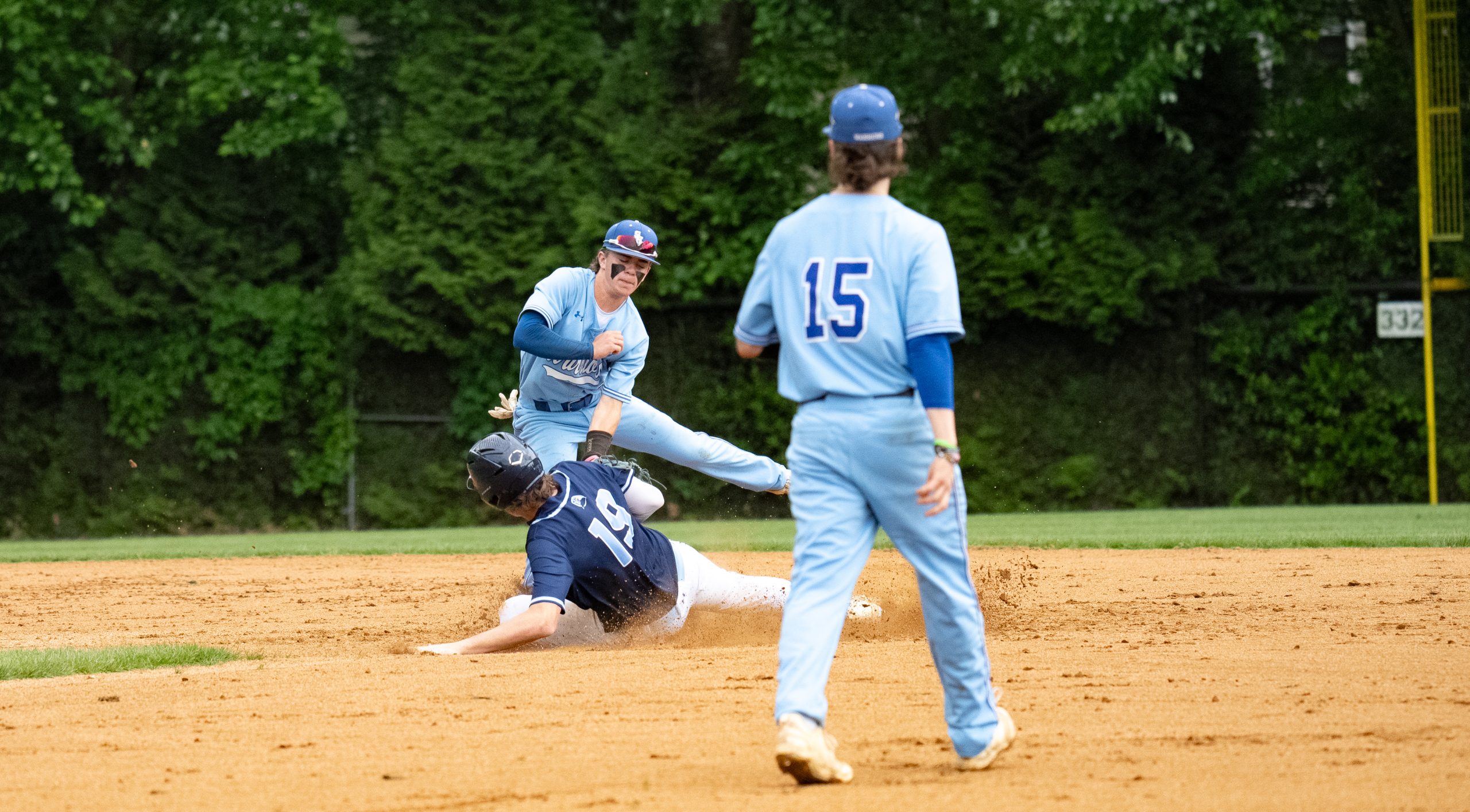 May 16, 2024 River Hill #19, Ryan Walsh, is tagged...