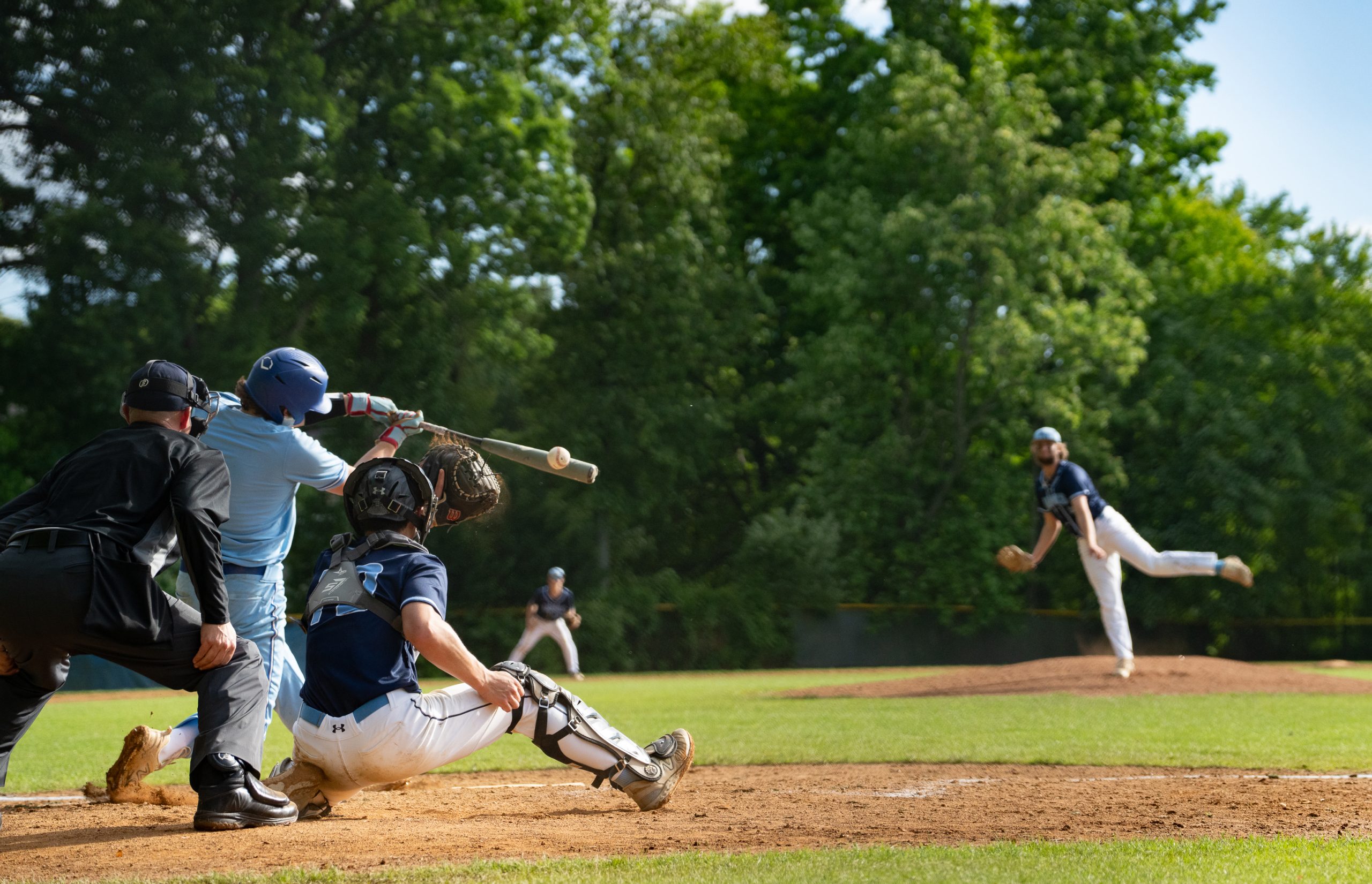 May 16, 2024 Sherwood #6, Garrett Smith, barely misses getting...