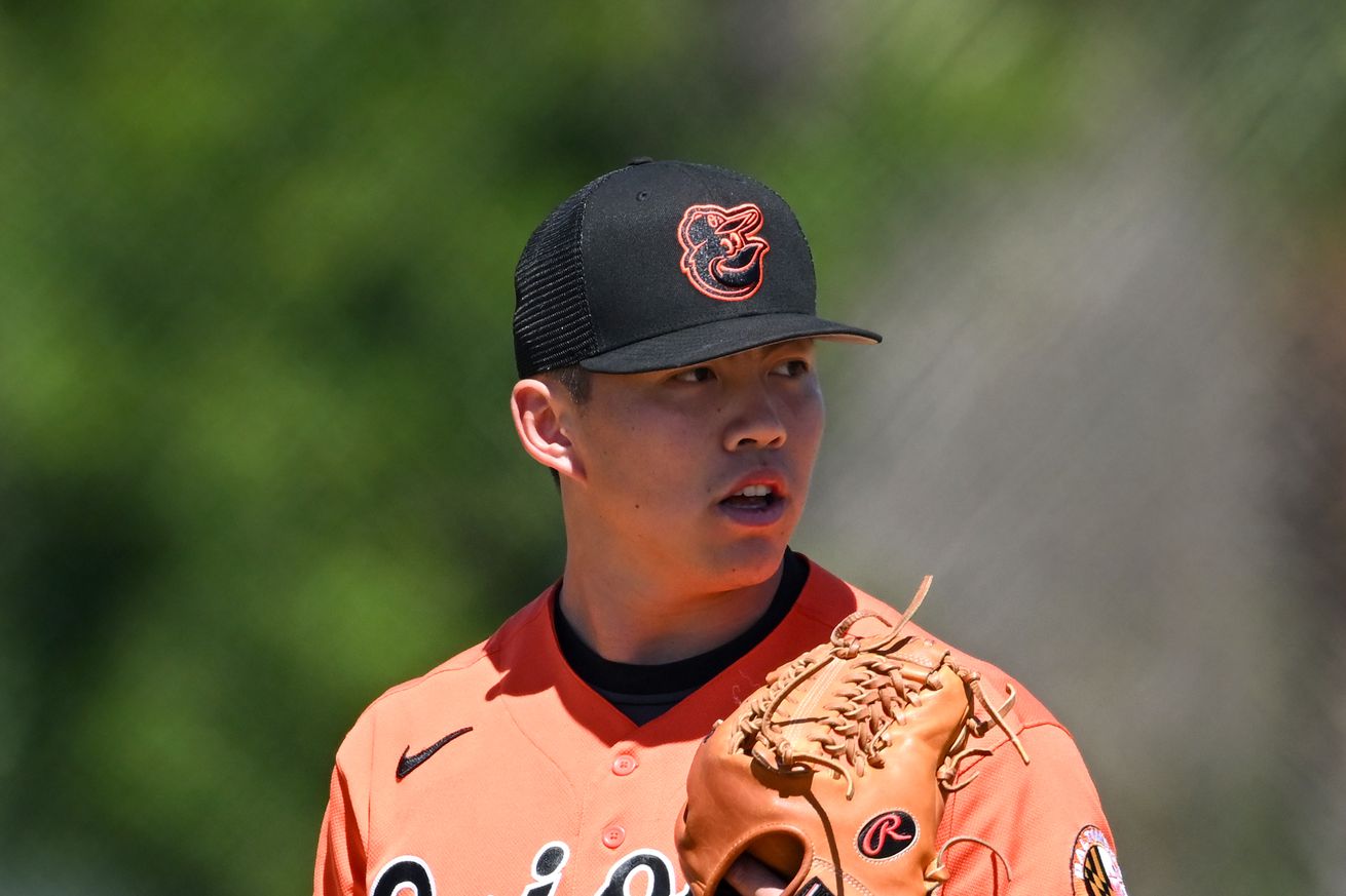 Atlanta Braves v Baltimore Orioles minor leaguers