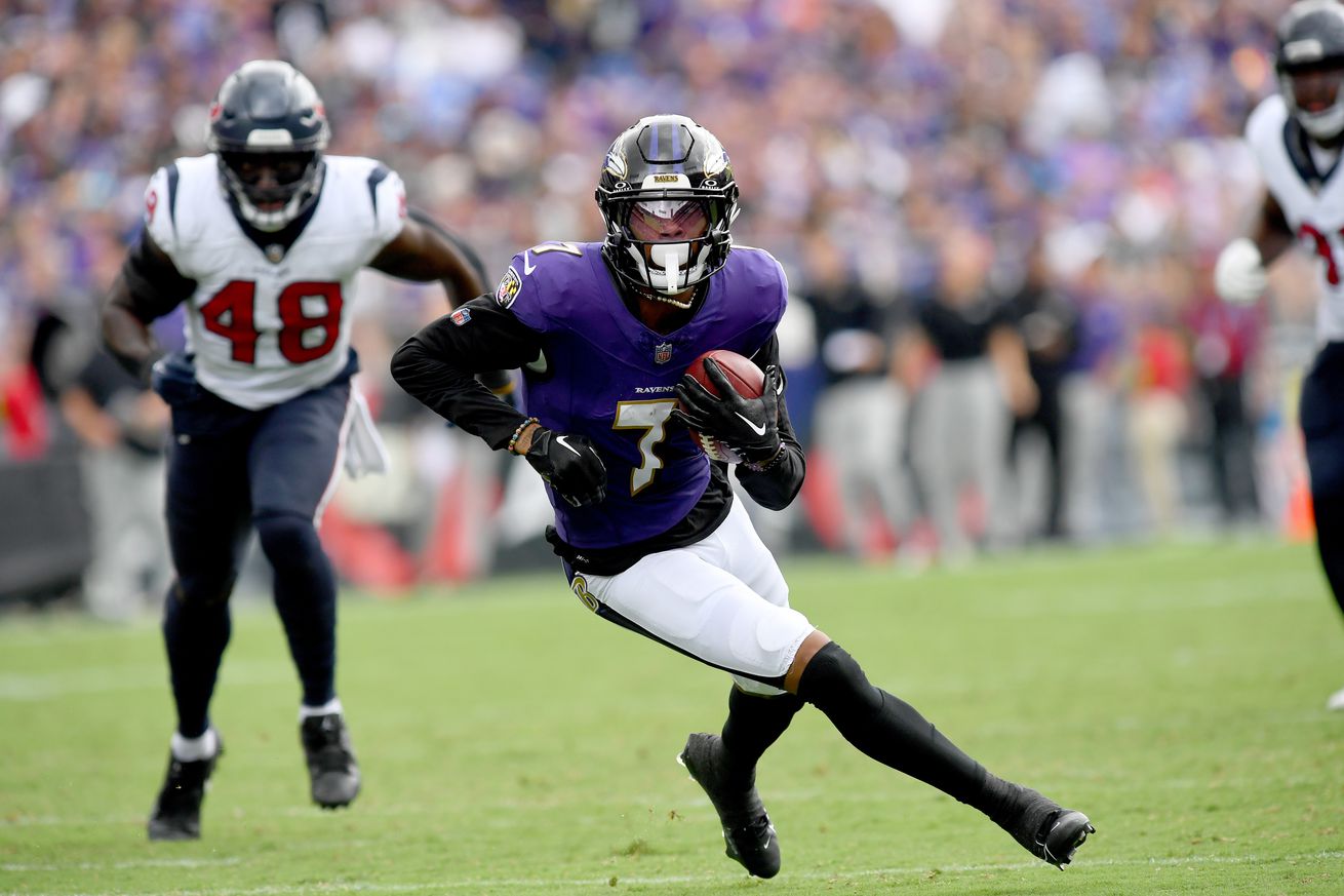 NFL: SEP 10 Texans at Ravens