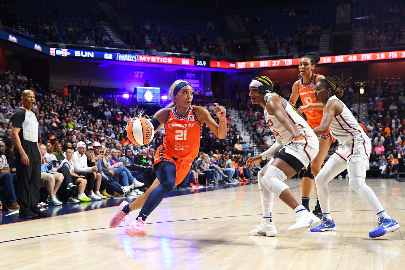 WNBA: MAY 17 Washington Mystics at Connecticut Sun