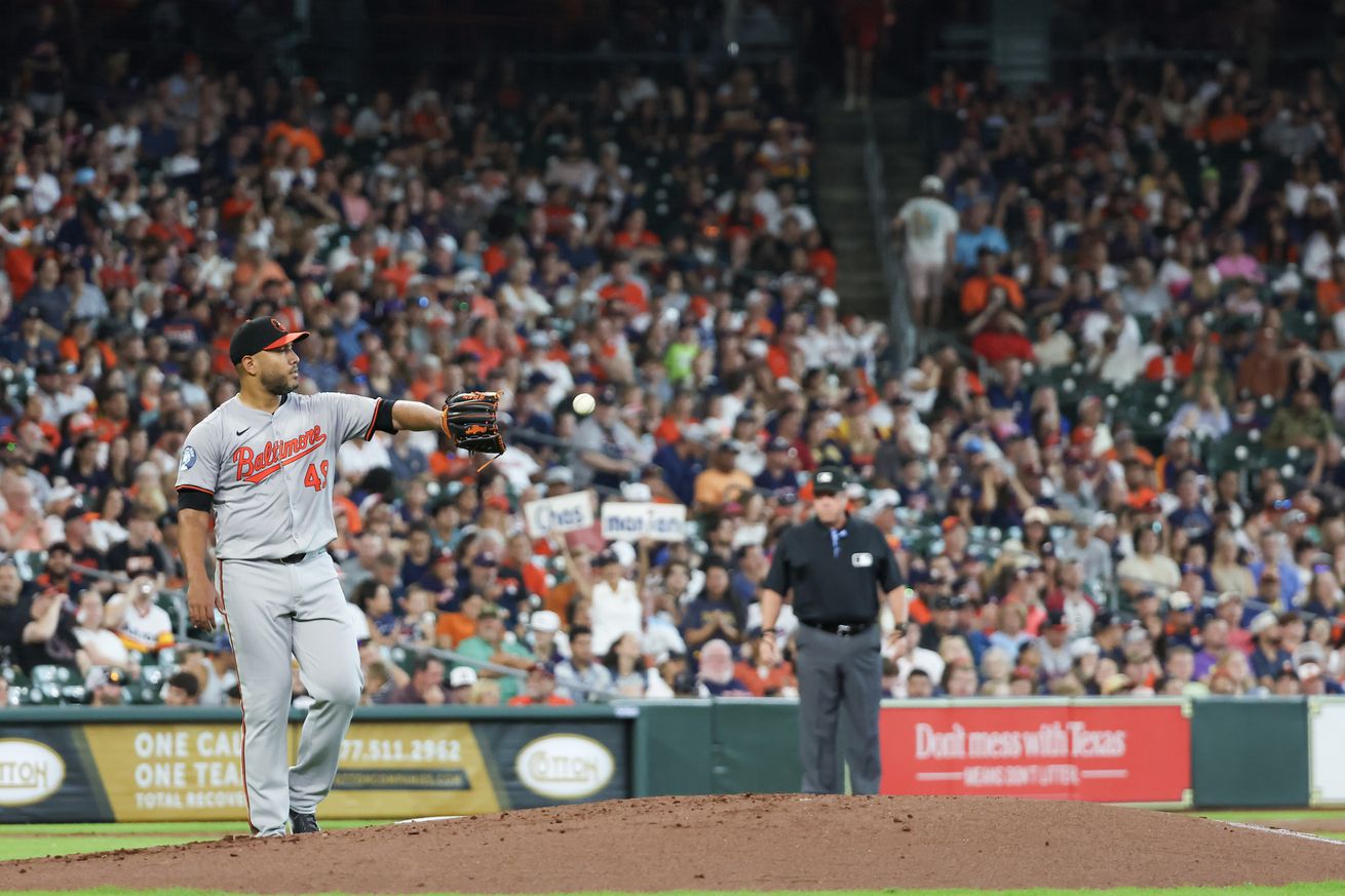 MLB: Baltimore Orioles at Houston Astros