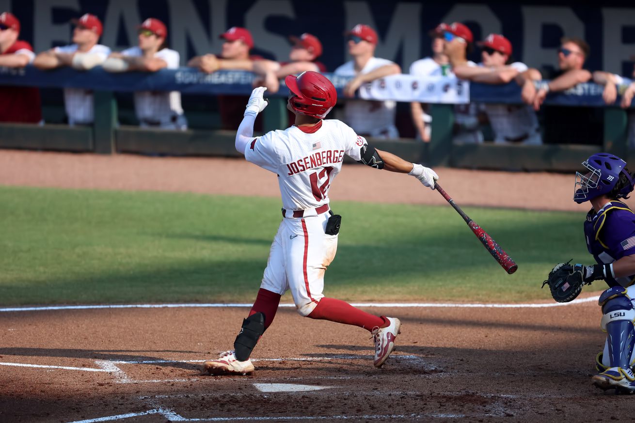 COLLEGE BASEBALL: MAY 25 SEC Baseball Tournament - LSU vs Arkansas