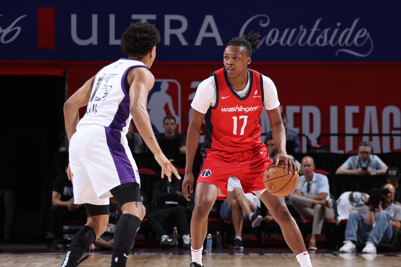 2024 NBA Summer League - Washington Wizards v Sacramento Kings