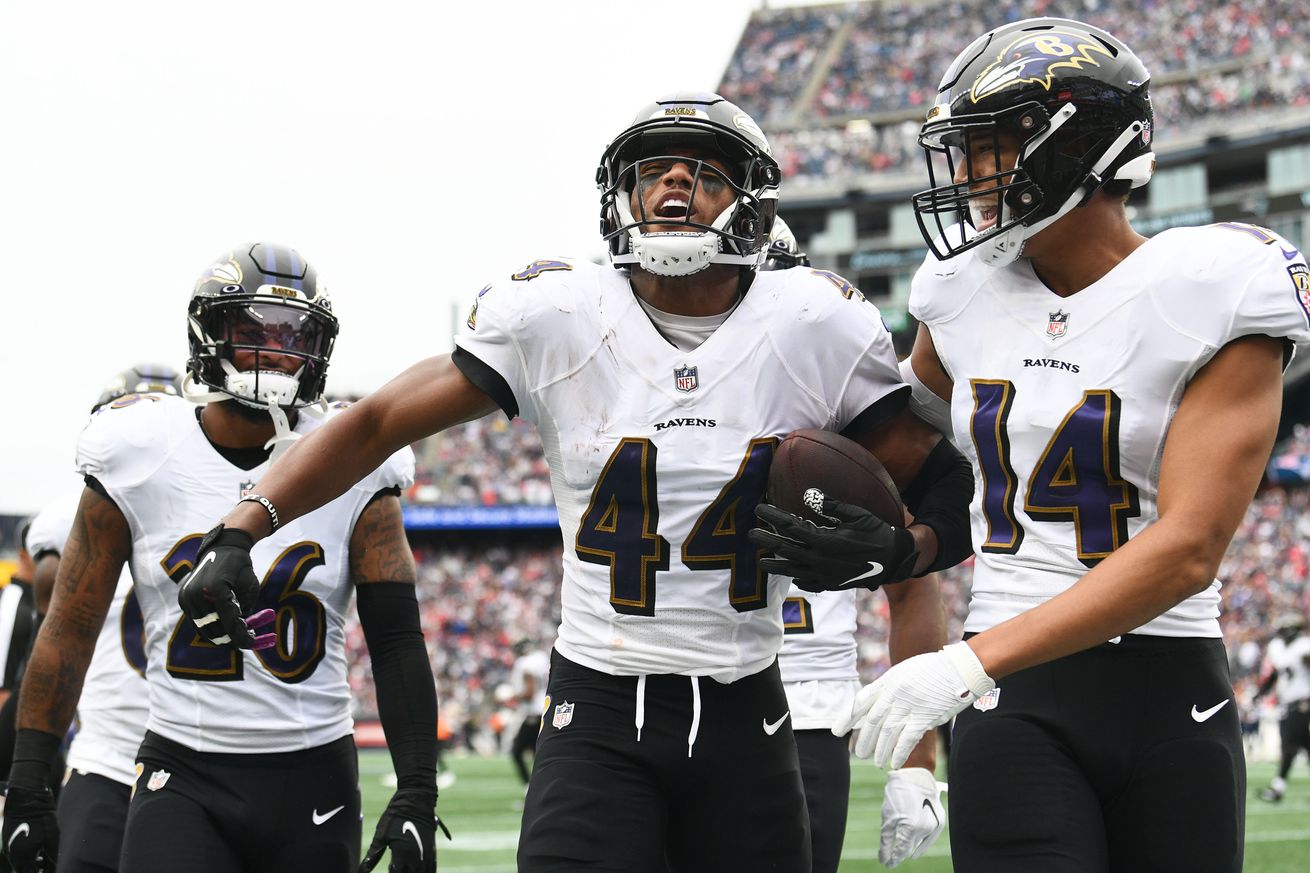 NFL: Baltimore Ravens at New England Patriots
